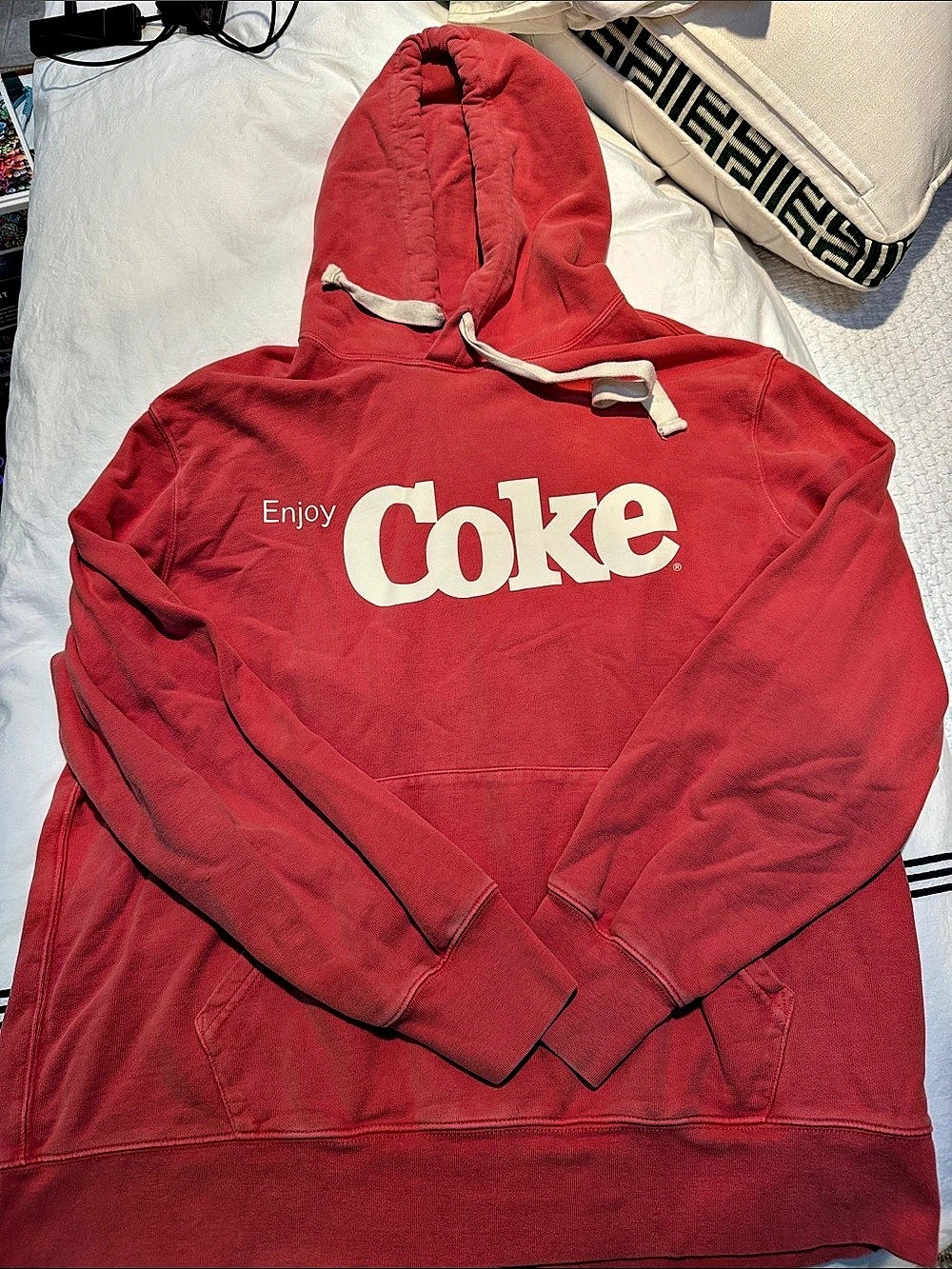 Coca-Cola Lucky Brand hoodie Graphic Hoodie Red XL